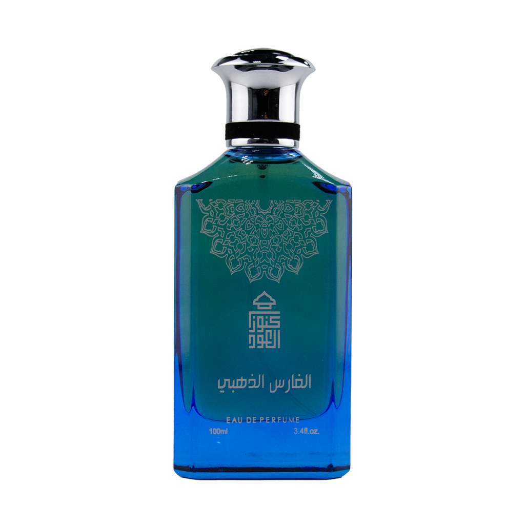 كنوز العود عطر الفارس الذهبى 100 مل