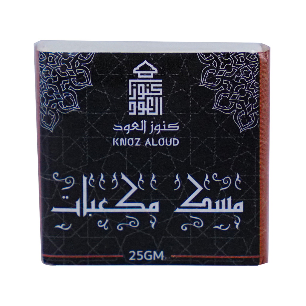 كنوز العود مسك مكعبات 25 جم