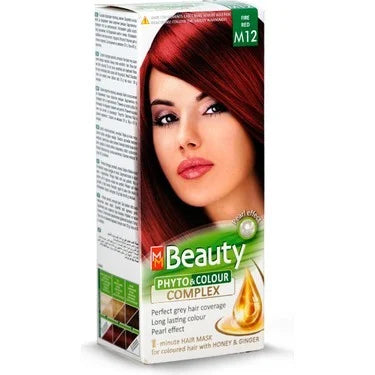 [20309060] ام  ام بيوتى صبغه احمر نارى M12