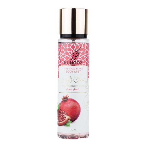 [20218026] كنوز معطر جسم بمسك الرمان150مل