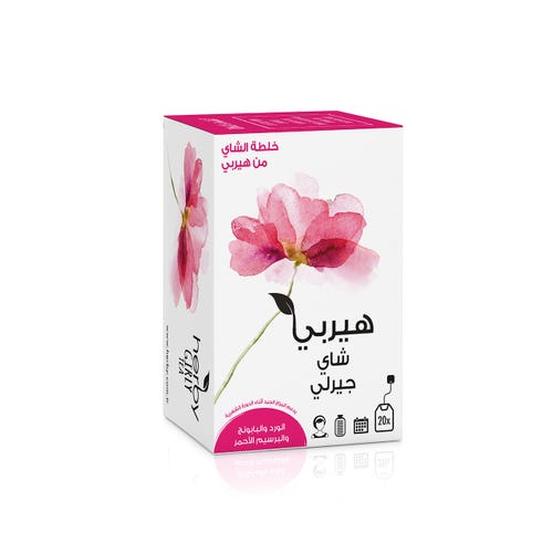 [10501087] هيربى شاى جيرلى ورد والبابونج والبرسيم20كيس